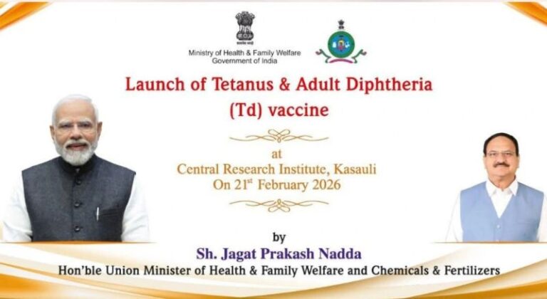 Launch of Td vaccine