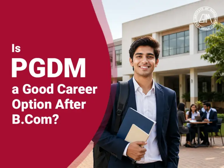 PGDM after B.com